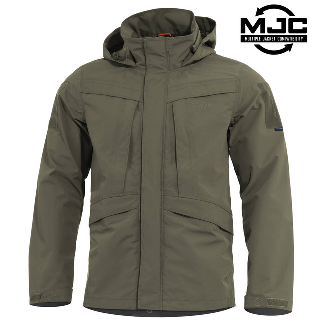 SHELL PARKA JACKET - WATERPROOF - "HURRICANE" - PENTAGON® - RAL7013