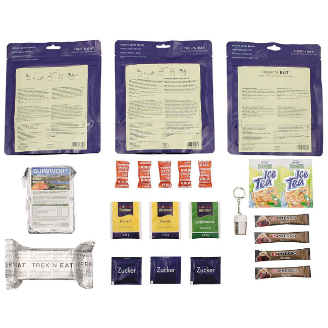 Napi adag csomag,"Typ V" Trek 'n Eat