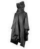 WET WEATHER PONCHO - RIPSTOP - Mil-Tec - BLACK