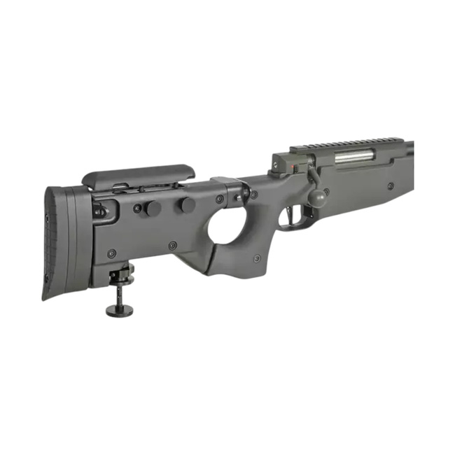 Airsoft replika mesterlövész MB08AE - lecsökkentett verzió - Fekete - WELL PRO 