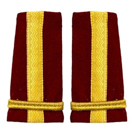 OFFICER RANKS, INFANTRY, MUSIC - MAJOR WITHOUT A MARK, RED CITY - MILITARY SURPLUS ROMANIAN ARMY - USED