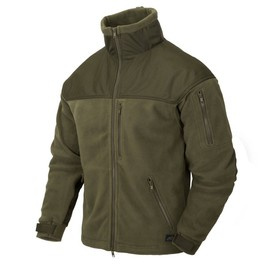 FLEECE DZSEKI - CLASSIC ARMY - Helikon Tex - OLÍVA ZÖLD