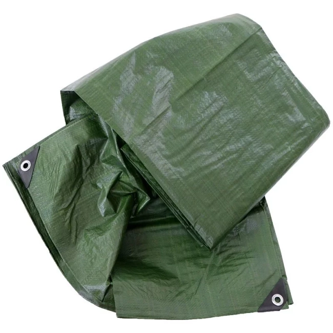 POLYETHYLENE TARPAULIN - Mil-Tec - OD - 480 x 600 CM