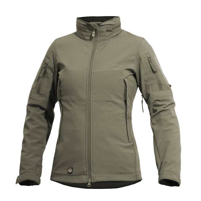 NŐI SOFTSHELL DZSEKI - "ARTAXES" - Pentagon - ZÖLD RAL7013