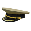 RSR TISZTI SAPKA - TÜZÉRSÉG/TECHNIKAI - ROMÁN HADSEREG KATONAI FELESLEG - ZÖLD OD - MINT ÚJ