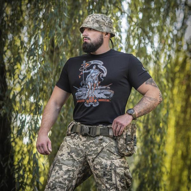 PÓLÓ STEEL KNIGHT - FEKETE - M-TAC