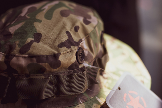 US GI Bush sapka állpánttal, Rip-Stop anyagból - Operation-camo