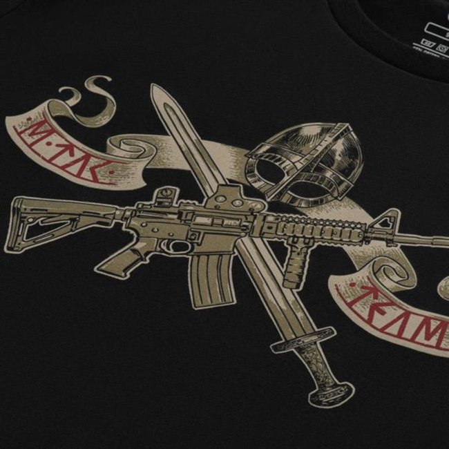 PÓLÓ KEEP CALM - FEKETE - M-TAC