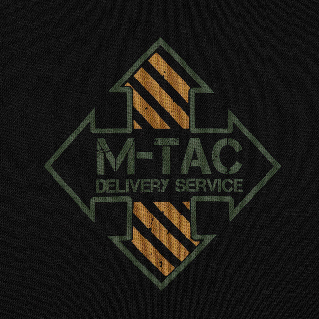 T-SHIRT DELIVERY SERVICE - BLACK - M-TAC