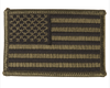US OD Woven Nationality Badge Left