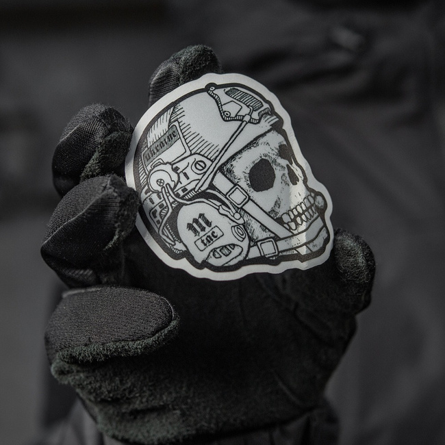 Fényvisszaverő matrica - Operator - Fekete - M-Tac