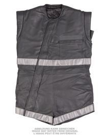 GERMAN GREY LEATHER SUIT PROT.AGAINST NOISE USED