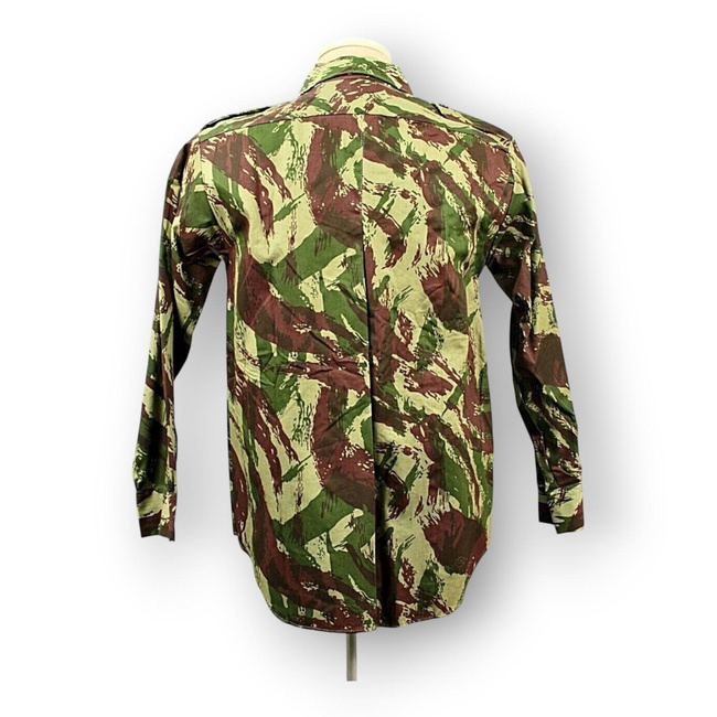 Long Sleeve Shirt – Portuguese Army Military Surplus – Lizard Camouflage – Like New
