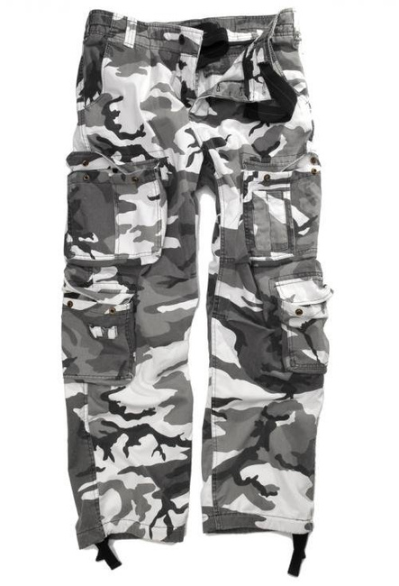 NADRÁG URBAN CAMO ´VINTAGE´ MEN PANTS STONE-WASHED