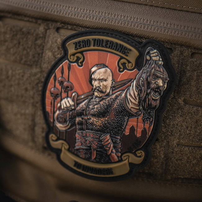 ZERO TOLERANCE JELVÉNY PVC - COYOTE/FEKETE - M-TAC