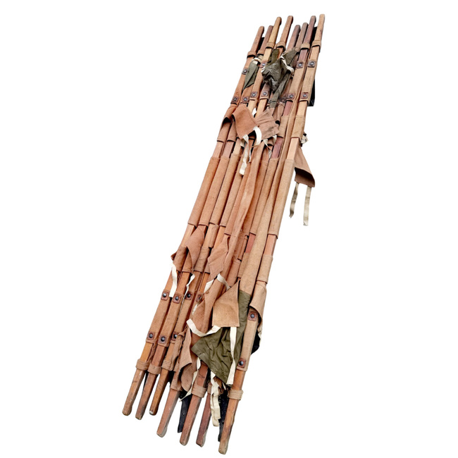 VINTAGE FA EGÉSZSÉGÜGYI HORDÁGY - 1965-1980 - ROMÁN HADSEREG KATONAI FELESLEG - JÓ ÁLLAPOTBAN