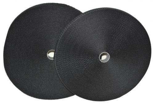 VELCRO 20 MM / 25 M fekete