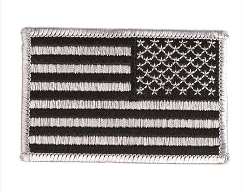 Us Acu Woven Nationality Badge Right