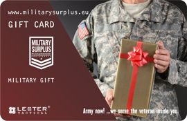 Gift Card Voucher Military Surplus