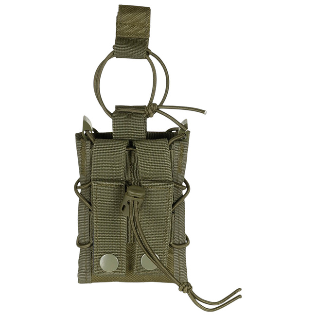 MAGAZINE POUCH - BUNGEE LOCK - OD GREEN - MFH