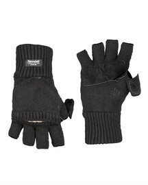SHOOTING AND HUNTING GLOVES - Thinsulate Insulation - Mil-Tec - BLACK