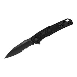 KÉS ASSZISZTENS NYITÓVAL APPA BLACK SERRATED - KERSHAW