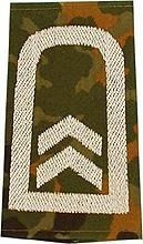 EMBLÉMA - GERMAN ARMY FLECKTARN CAMO/SILVER SHOULDER LOOPS ´OBERFELDWEBEL´