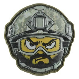 JELVÉNY 3D EMOJI NR. 21 PVC - OLIVE - M-TAC