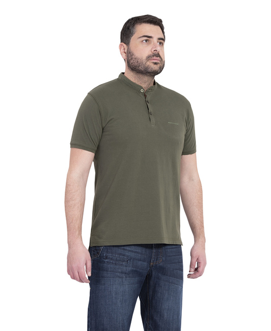 T-SHIRT - "LEVANTES HENLEY" - PENTAGON® - BLACK