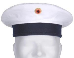 SAPKA FEKETE/ FEHER GERMAN NAVY SAILOR HASZNÁLT