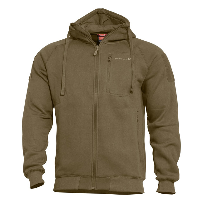 TACTICAL HOODIE - "LEONIDAS 2.0" - PENTAGON® -  COYOTE