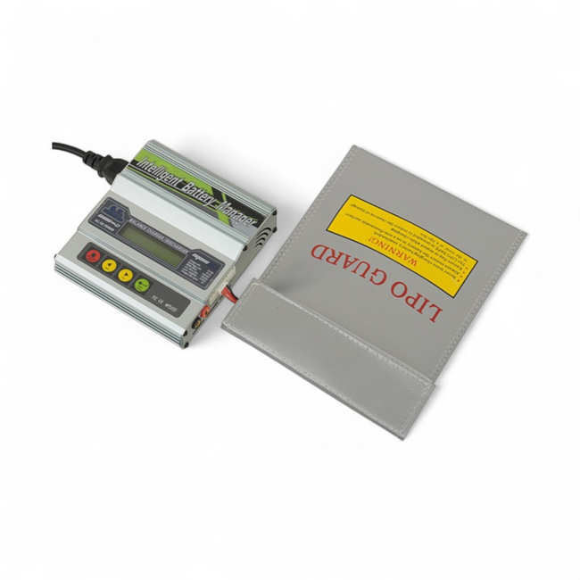 LiPo Guard 10x20 cm akkumulátorok töltésére szolgáló védőtok - Kicsi - IPower