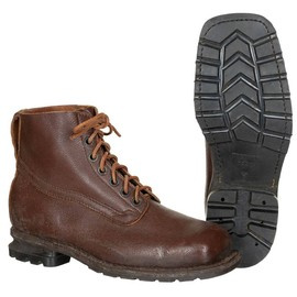 BARNA SVÉD "TRETORN" BŐR/GUMI CSIZMA (42,5-47-ES MÉRET) - HASZNÁLT