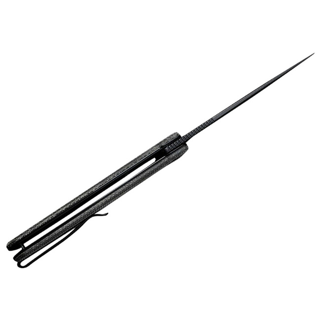 Zsebkés - "SENCUT Scitus Micarta Dark Green Black" - Böker