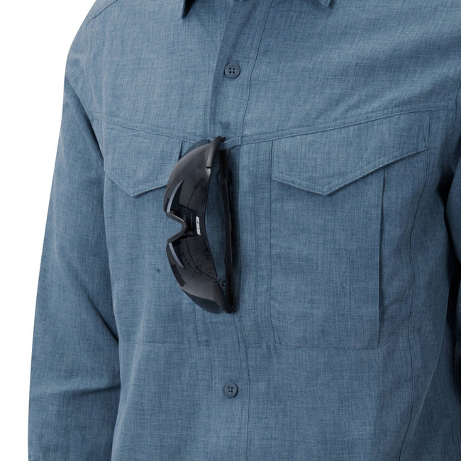 DEFENDER MK2 GENTLEMAN SHIRT - BLACK MELANGE