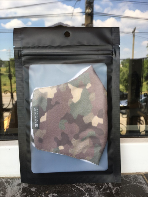 Urban Gear reusable mask with integred filter - Lecter Tactical - Combat Camo