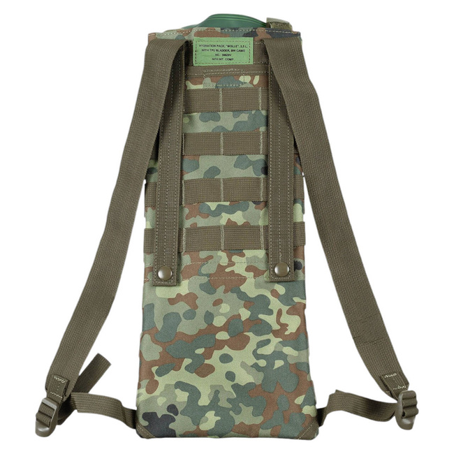 TPU-TARTÁLYOS HIDRATÁCIÓS HÁTIZSÁK - MOLLE RENDSZER - FLECKTARN - 2,5 L - MFH