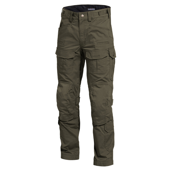 RIP-STOP PANTS - "WOLF" - PENTAGON® - RANGER GREEN - LENGTH 34″