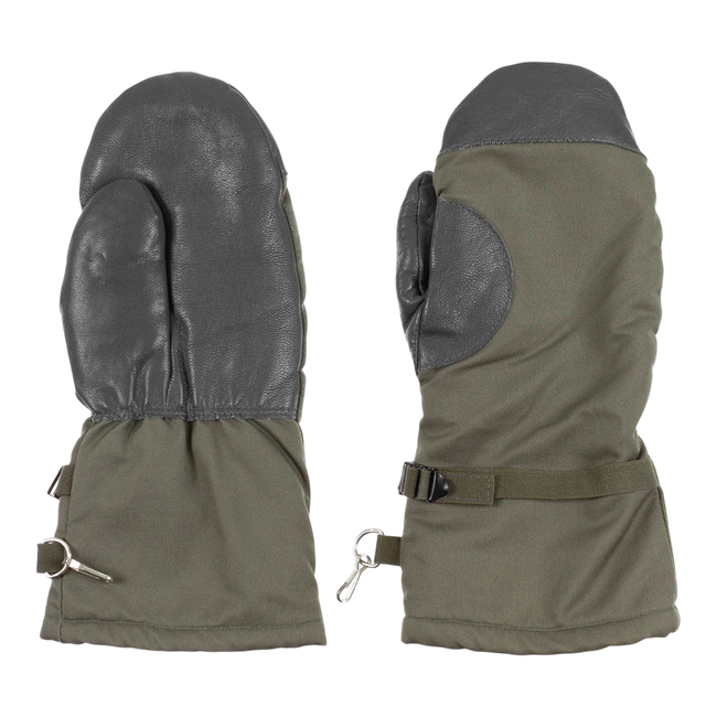 Kesztyű BW , lined, OD zold, használt