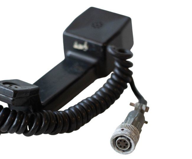 DIAL AND RECEIVER FOR TC-72 F-1600 FIELD TELEPHONE - V1 - MILITARY SURPLUS FROM ROMANIAN ARMY - IN GOOD CONDITION