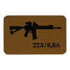 JELVÉNY AR-15 223/5.56 LASER CUT - COYOTE/FEKETE - M-TAC