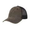 PLAIN TRUCKER CAP - DIRTY WASHED COTTON - Helikon-Tex® - DIRTY WASHED BLACK/BLACK