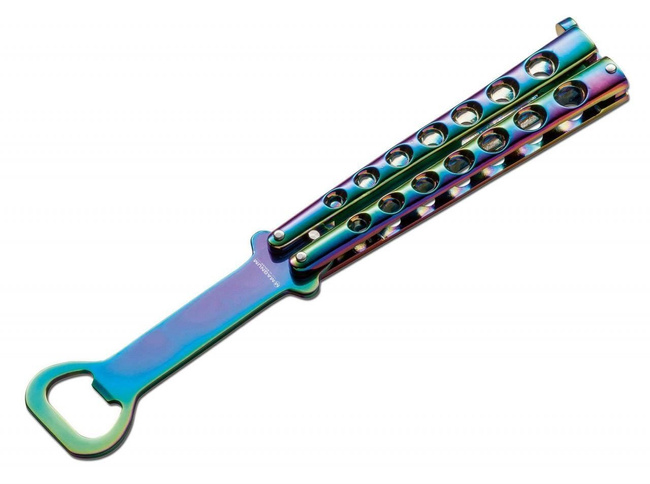 SÖRNYITÓ "RAINBOW BALISONG" - MAGNUM BY BOKER