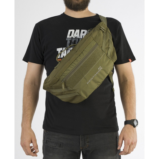 TAKTIKAI TÁSKA - 8.5 L - "TELAMON" - Pentagon®  - OLÍVA ZÖLD