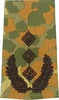 EMBLÉMA - GERMAN ARMY FLECKTARN CAMO/BLACK SHOULDER LOOPS ´OBERST´