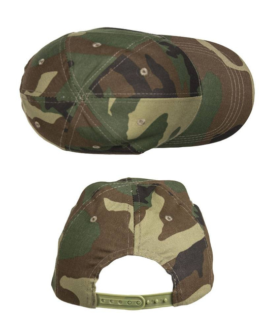 BASEBALL SAPKA GYEREKEKNEK - AMERIKAI MODELL - Mil-Tec® - WOODLAND