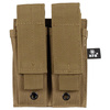 Ammo Pouch, double, "Molle", small, coyote