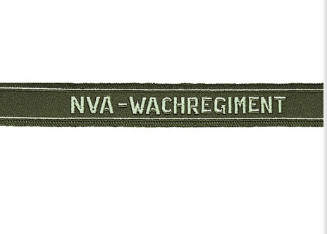 East Germ.sleeve Ribbon ′Wachreg.d.nva′