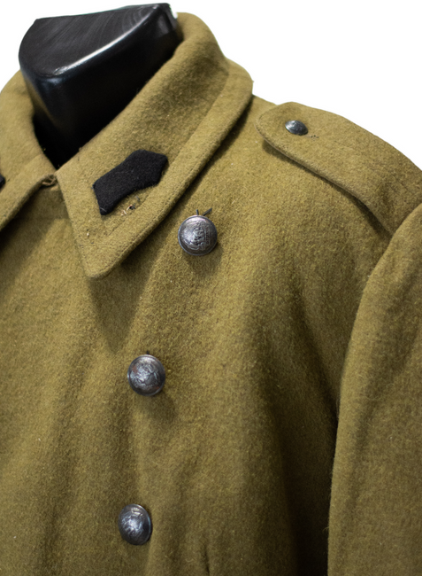 POSZTÓ KABÁT - KATONAI FELESLEG ROMÁN HADSEREG - HASZNÁLT