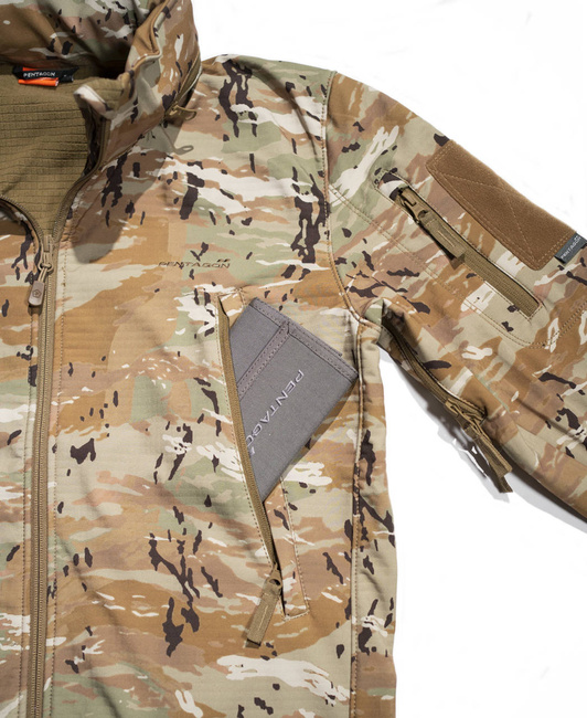 VÍZÁLLÓ ESŐKABÁT - ARTAXES SOFTSHELL - PENTAGON® - PENTACAMO